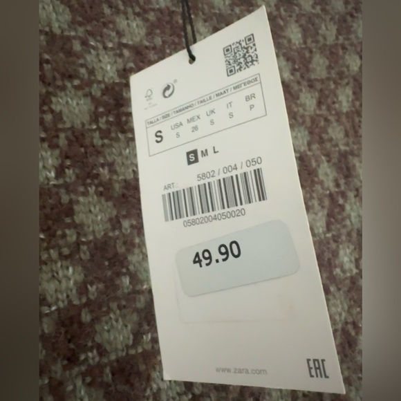 NWT Zara Sweater Dress - Picture 3 of 3
